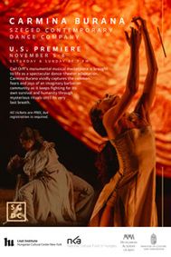 Carmina Burana show poster