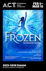 Disney's FROZEN show poster