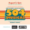EPIC Players Theatre Announces a Neuro-Inclusive Concert Presentation of 504: A New Musical in Off-Off-Broadway