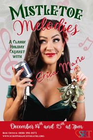 Mistletoe Melodies: A Classic Holiday Cabaret with Erica Marie Weisz show poster
