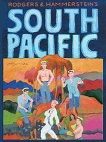 SOUTH PACIFIC show poster