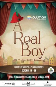 A Real Boy by Jeff Downing show poster