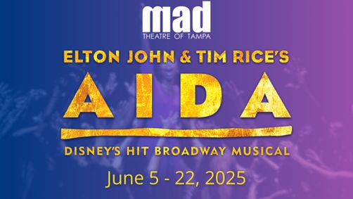 Elton John & Tim Rice’s Aida show poster