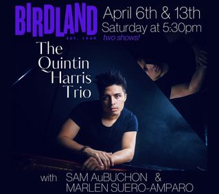 The Quintin Harris Trio show poster