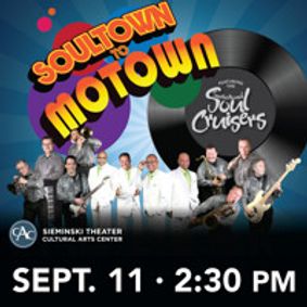 Soultown to Motown show poster