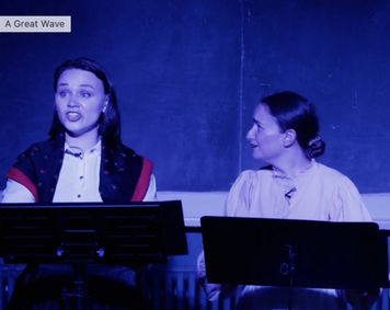 A Great Wave II show poster