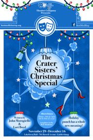 The Crater Sisters' Christmas Special show poster