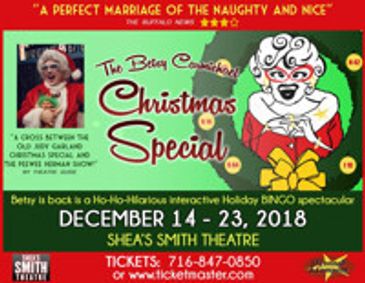 The Betsy Carmichael Christmas Special show poster