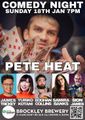 Comedy at Brockley Brewery : Pete Heat ( Tour Preview/WIP) , James Trickey, Yuriko Kotani and more in UK Regional