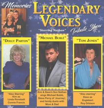 'MEMORIES' presents LEGENDARY VOICES TRIBUTE SHOW featuring 'MICHAEL BUBLE' tribute by Nathan Romine