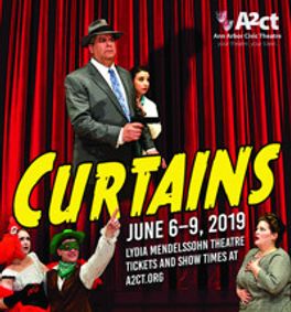 Curtains show poster