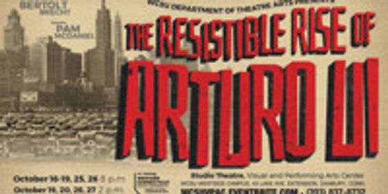 The Resistible Rise of Arturo Ui show poster