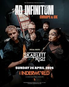 AD INFINITUM at The Underworld - London show poster