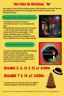 Break A Leg Legally presents 'Two Tales for Christmas' at The Strand in Dover