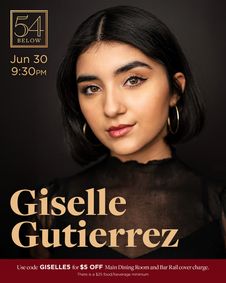 Giselle Gutierrez: Where I Wanna Be show poster