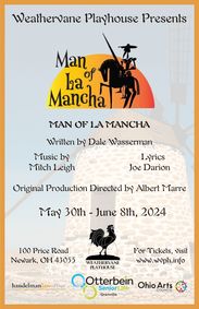 Man of La Mancha show poster