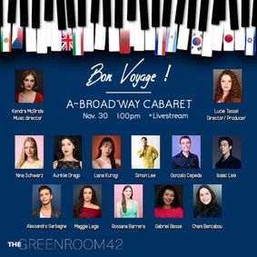 Bon Voyage! A-Broad’way Cabaret show poster