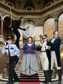 A Night at the Mint, or, The Great Heist Caper Affair... Thing show poster