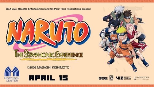 Naruto - The Symphonic Experience show poster