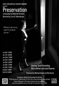 PRESERVATION a new play by Deborah Yarchun show poster