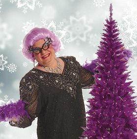 One Dame Christmahanukwanzaka show poster