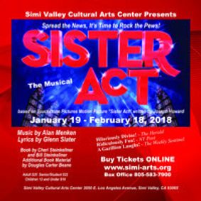 SISTER ACT show poster