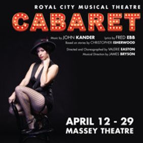 Cabaret show poster