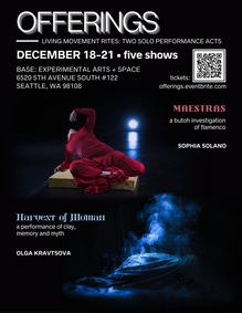 OFFERINGS - Living Movement Rites show poster