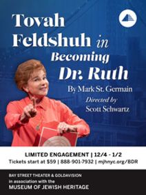 Becoming Dr. Ruth show poster
