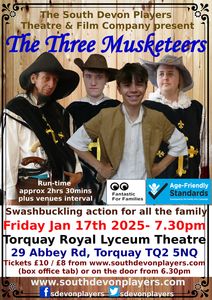 The Three Musketeers - touring theatre - Torquay Royal Lyceum