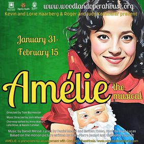 Amélie the Musical show poster