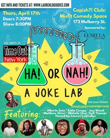 Ha! or Nah!: A Joke Lab show poster