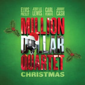 Million Dollar Quartet Christmas show poster