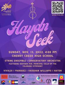 Haydn Seek show poster