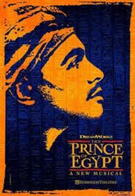 THE PRINCE OF EGYPT show poster