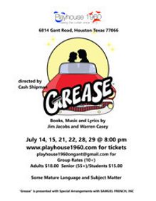 Grease show poster
