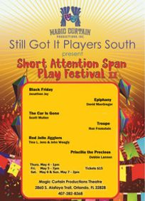 Short Attention Span Play Festival II show poster
