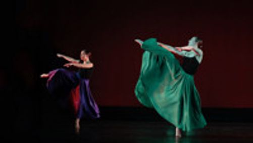 Spring Faculty Dance Concert show poster