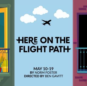 Here on The Flight Plath show poster