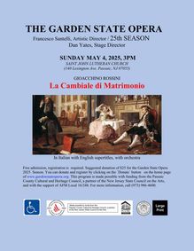 La Cambiale di Matrimonio, Opera by Rossini show poster