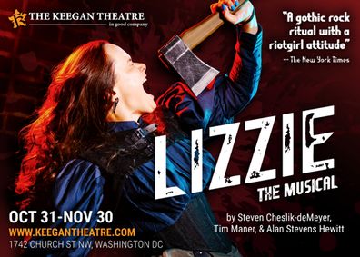 Lizzie the Musical show poster