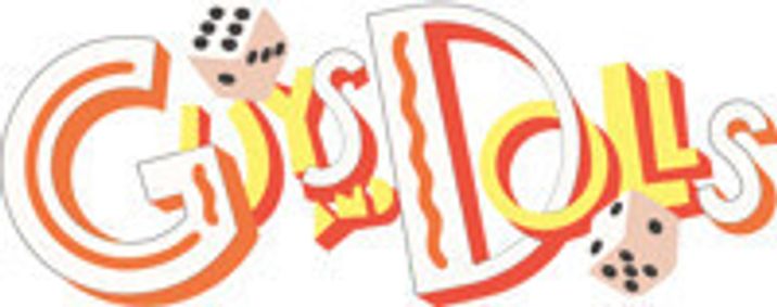Guys and Dolls show poster