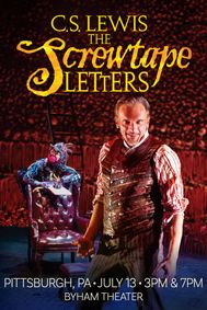 C.S. Lewis' The Screwtape Letters show poster
