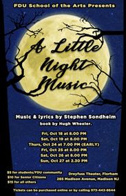 A Little Night Music show poster