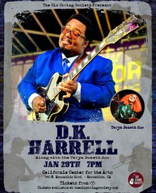 D.K. Harrell show poster
