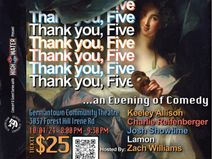 THANK YOU FIVE: An Evening of Stand Up Comedy