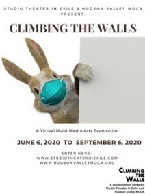 Climbing the Walls - A Virtual Mult-Media Exhibition show poster