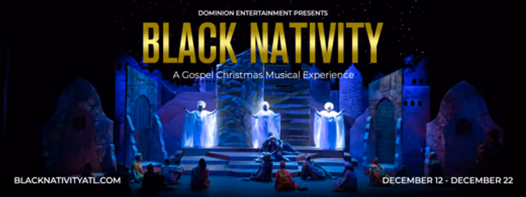 Black Nativity show poster