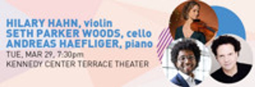 Hilary Hahn, violin and Andreas Haefliger, piano show poster