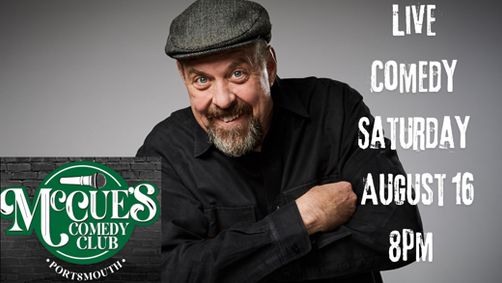 Comedian Jim McCue summer comedy showcase show poster